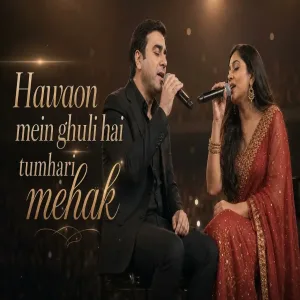 Rauf Tagiyev & AI - Hawaon mein ghuli hai tumhari mehak (Etrin Duyulur Havada) Hind version