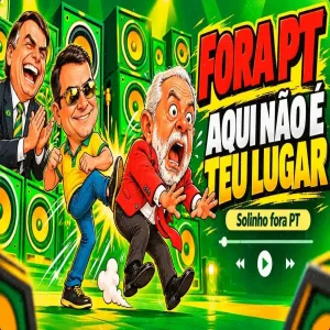 FORA PT AQUI NÃO É TEU LUGAR 🔥 BOLSONARO 🇧🇷 SOLINHO FORA PT QUEM FICAR PARADO É PETISTA