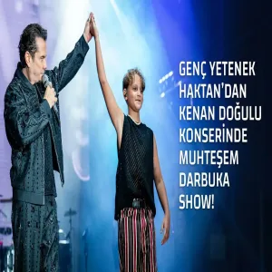 Genç Yetenek Haktan’dan KD Konserinde Muhteşem Darbuka Show!